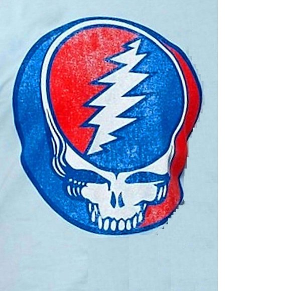 Grateful Dead Steal Your Face jam rock Official T-Shirt 2XL XXL Last NWT - Picture 2 of 2